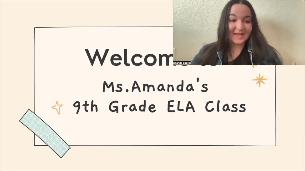 Welcome to 9th Grade ELA Class