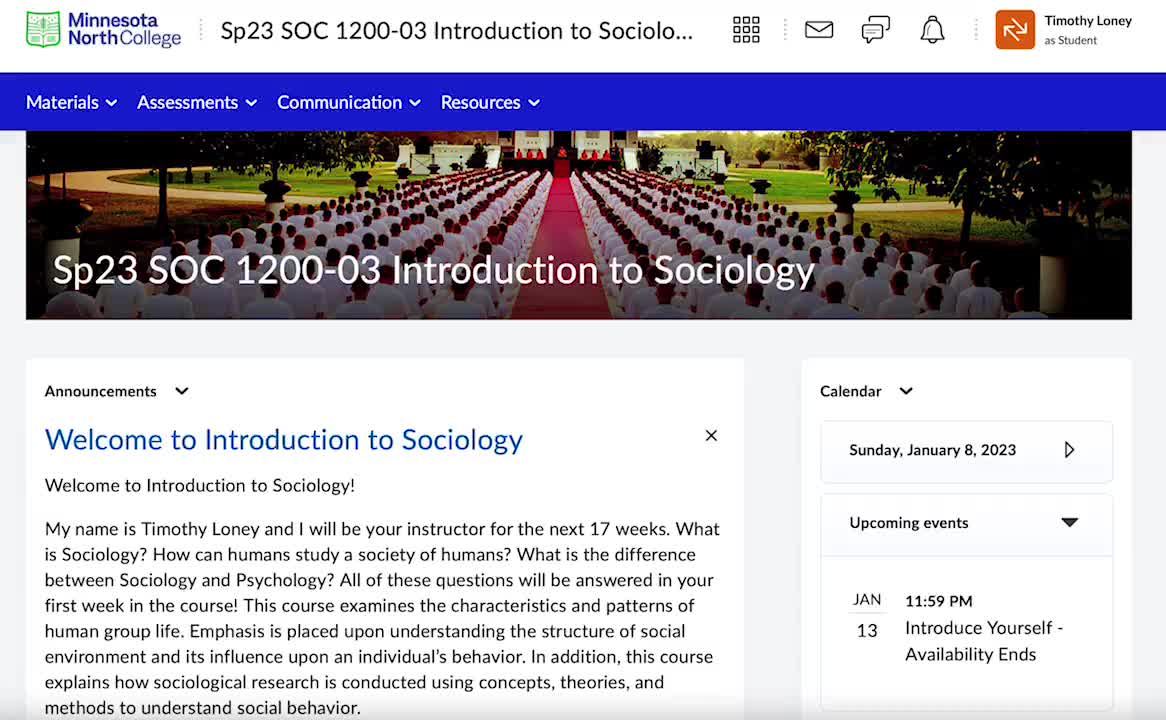 START HERE - Introduction to Sociology 