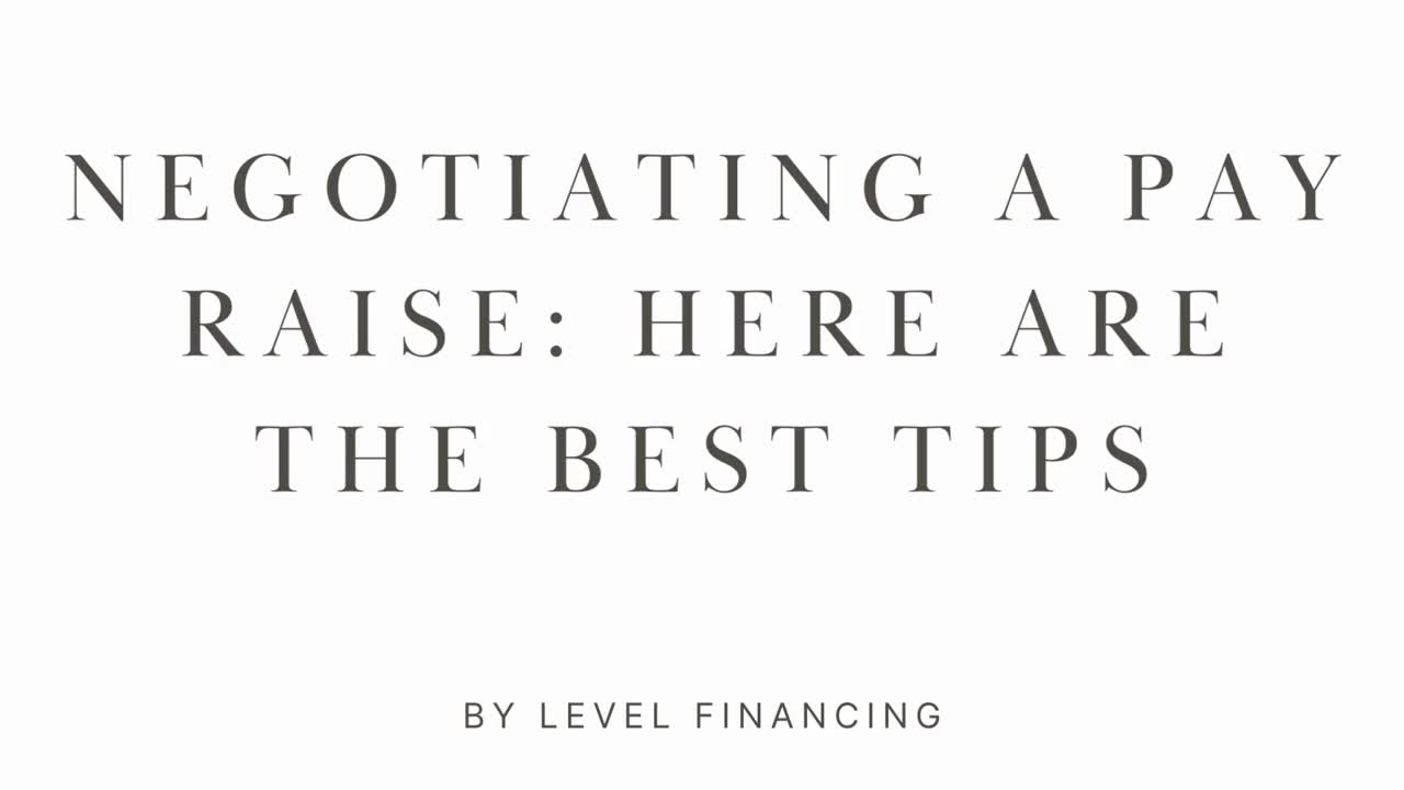 Negotiating a Pay Raise: Here are the Best Tips