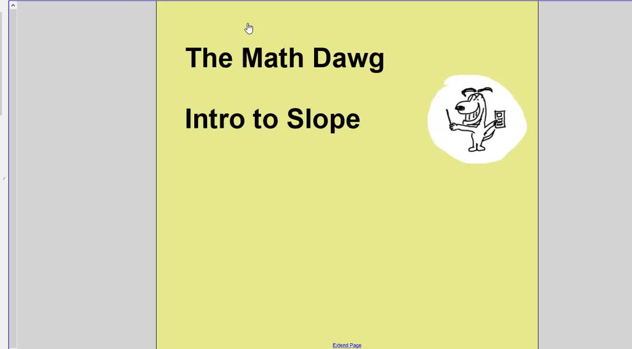 Introduction to Slope