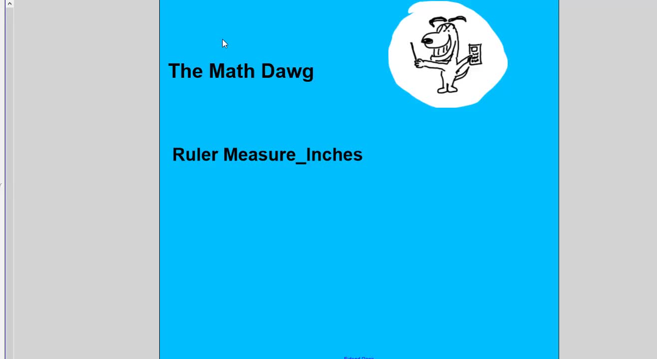 Ruler Measurement_Inches