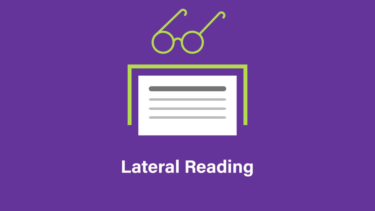 Lateral Reading: Your Defense Against Online Deception
